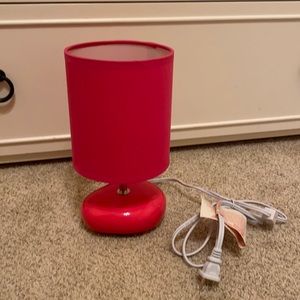 Hot Pink Lamp